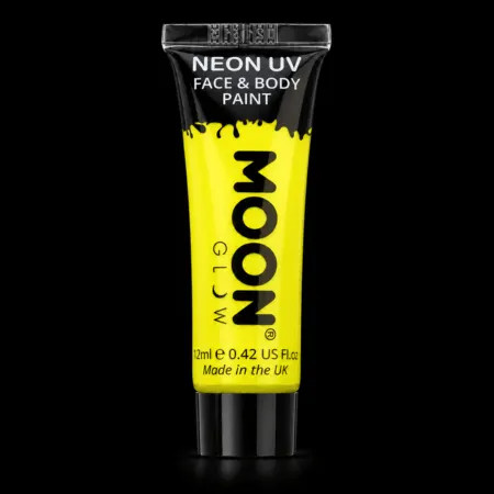 Tube Maquillage Jaune Fluo 12ml